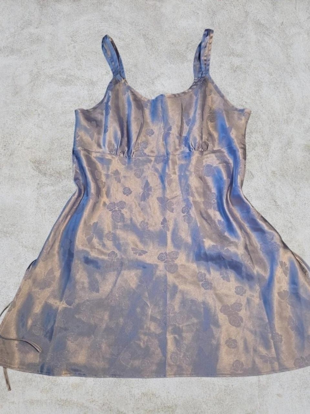 Passports Purple/lilac Floral Slip Dress